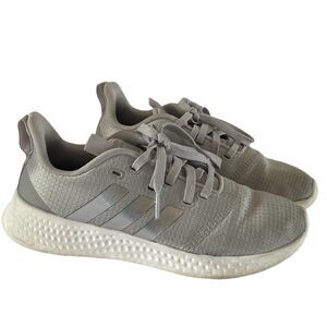 Adidas Gray Cloudfoam Running Shoes